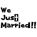 We Just Married!! GIF